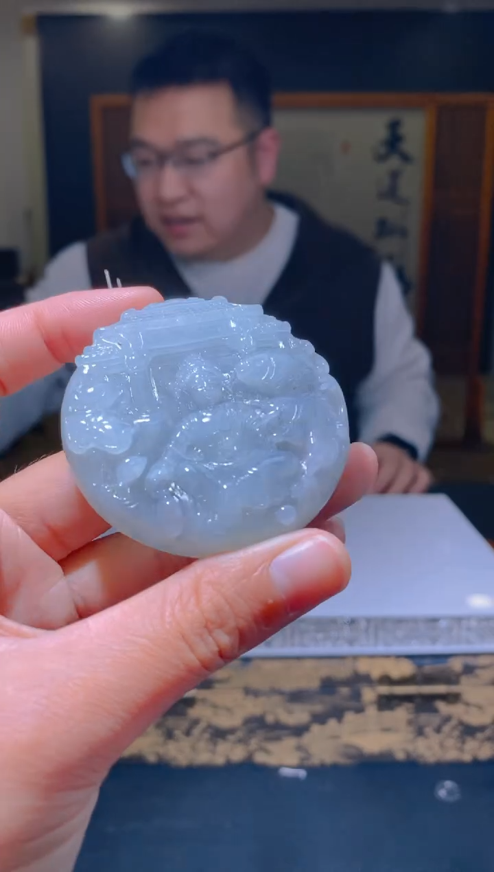 【闪购商品】定制翡翠未镶嵌XX翡翠毛货LDF00032