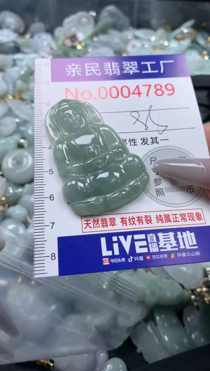 颈饰未镶嵌翡翠4789