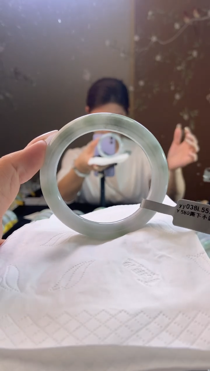 未镶嵌手镯翡翠圈口x54.6