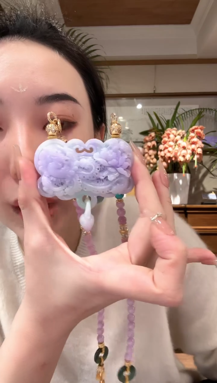 【闪购商品】翡翠颈饰未镶嵌国风