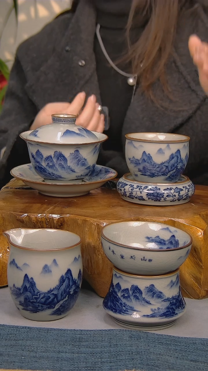 【闪购商品】简装家用款5件套 陶瓷家用茶具系列