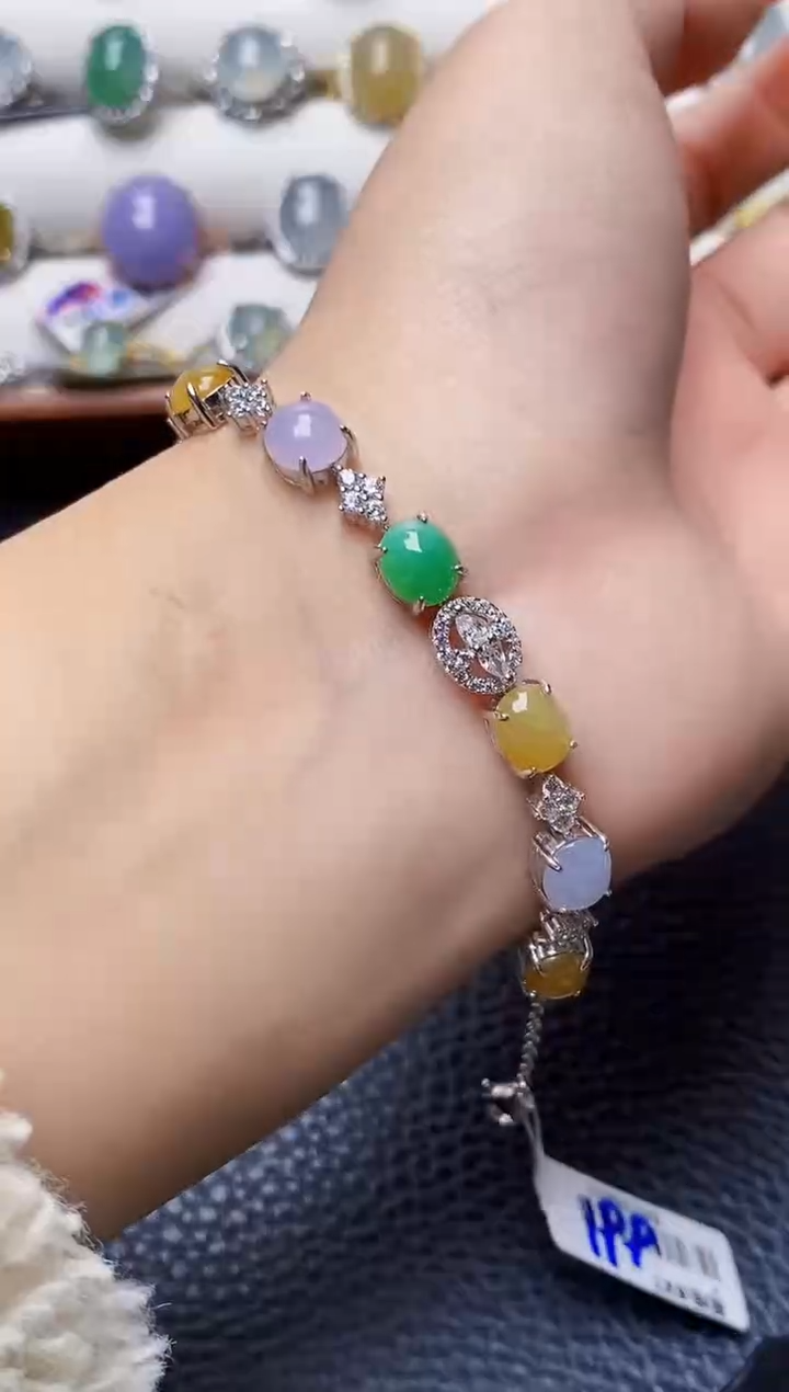 银S925镶嵌戒指翡翠1156