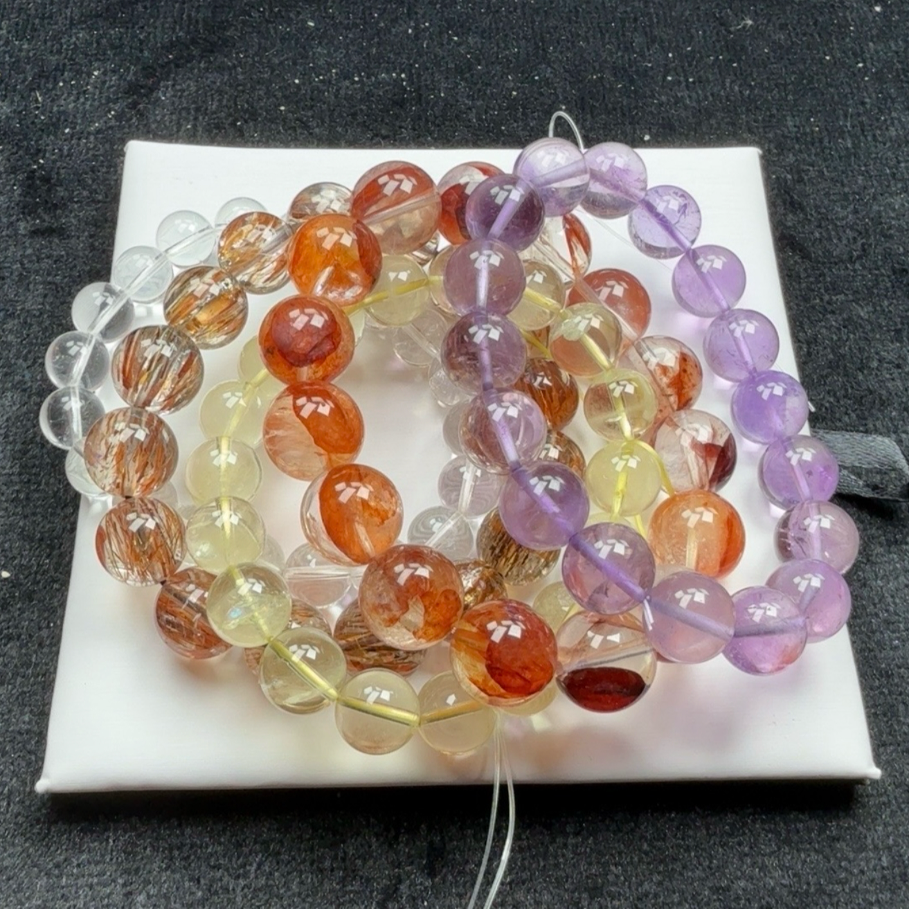 天然水晶批发直播链接手串多样性发货(宝子们扣价出单再付款~