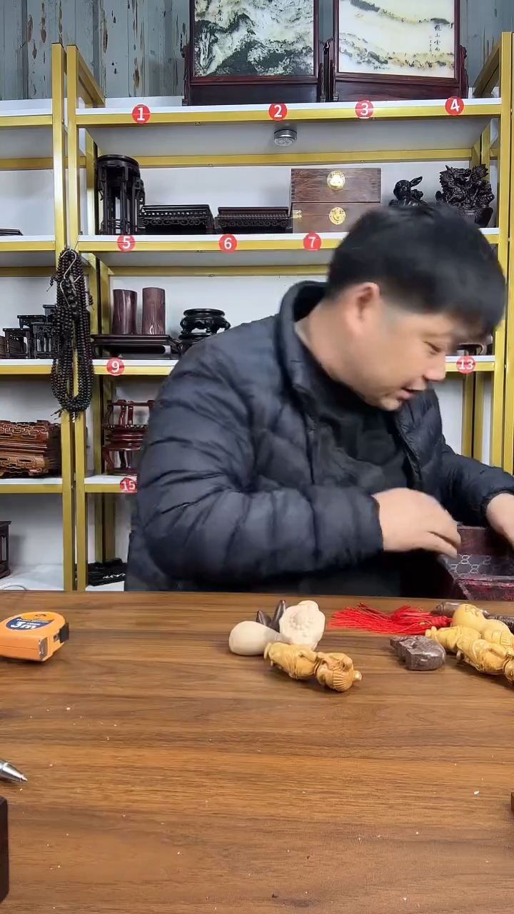 木3件把件**********