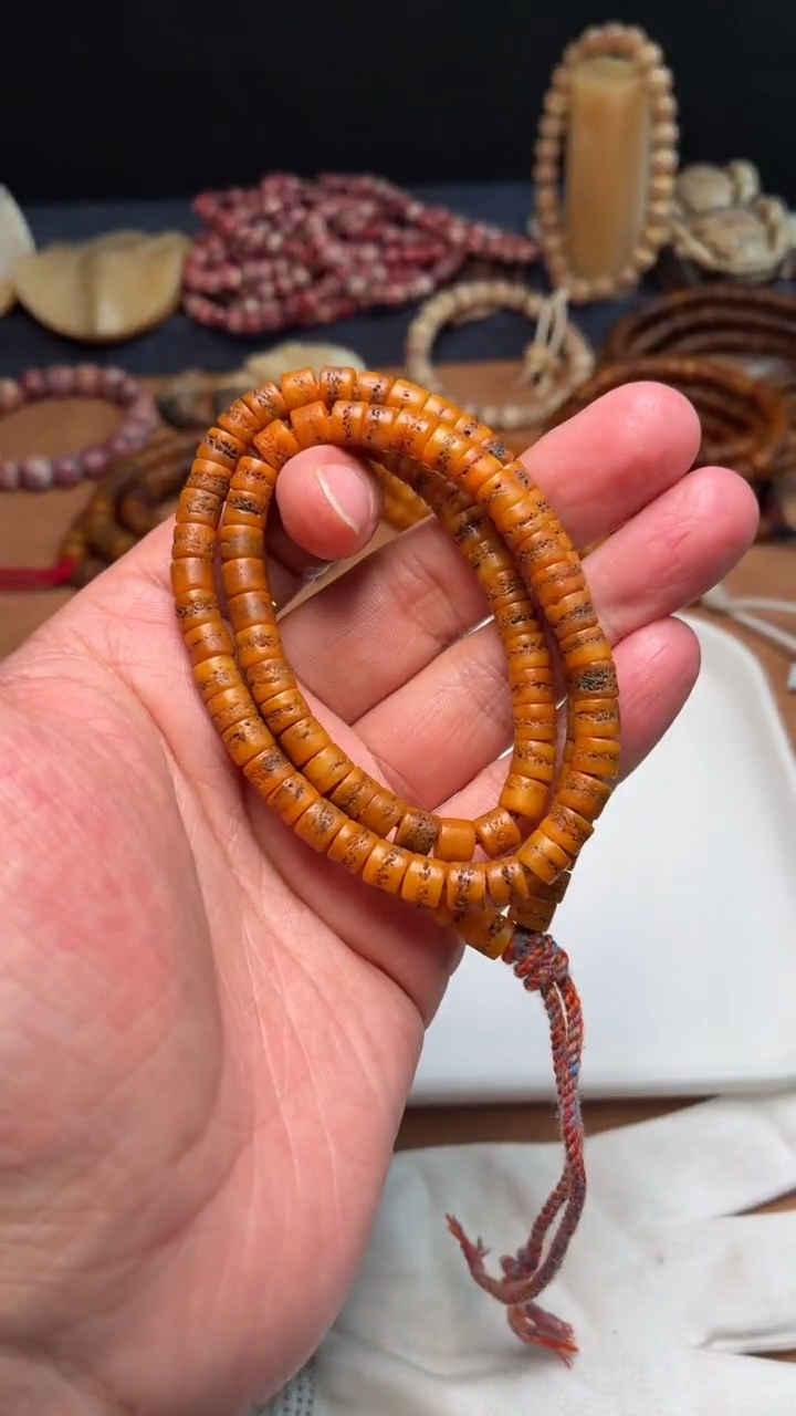 牛骨其他尘*杂件553-仿碗改嘎嘎长串