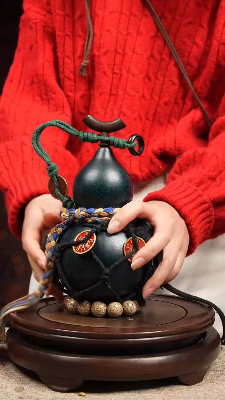 【闪购商品】633号大漆葫芦挂件摆件