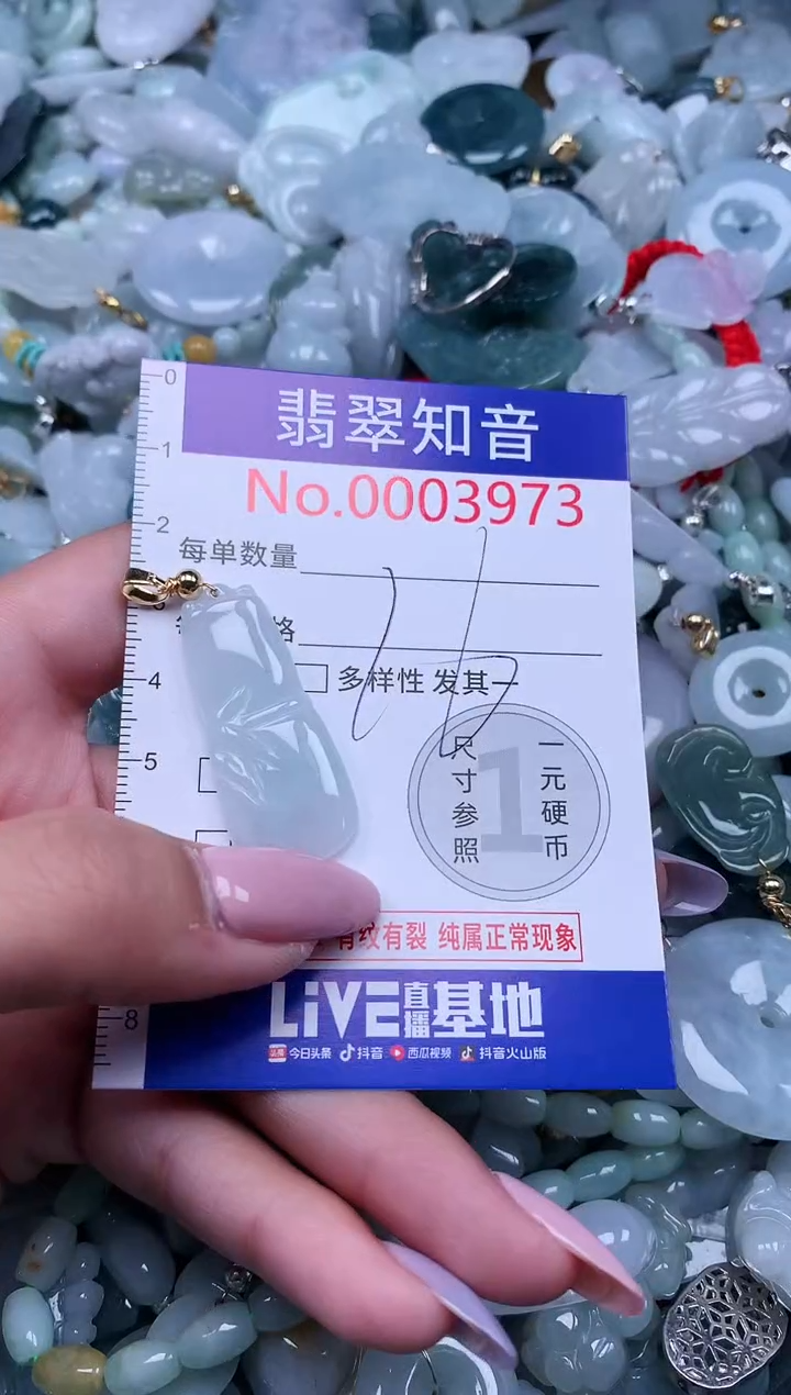 【闪购商品】翡翠吊坠(不含链)未镶嵌3973