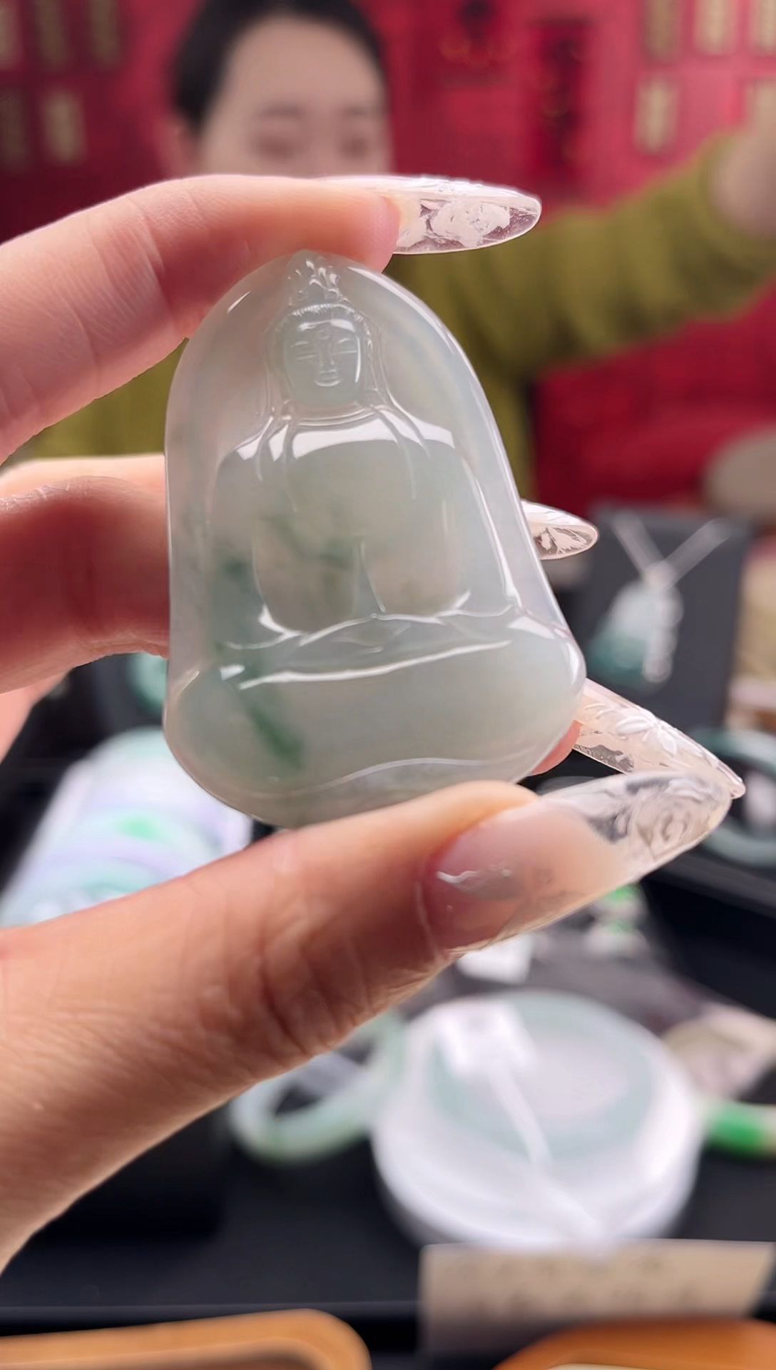 【闪购商品】翡翠颈饰未镶嵌吊坠