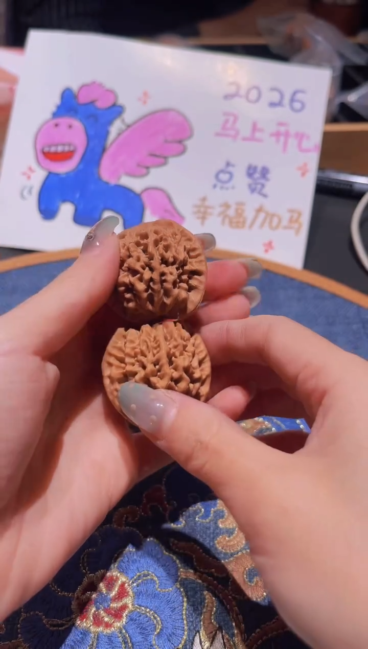 把件文玩核桃024秦闷36