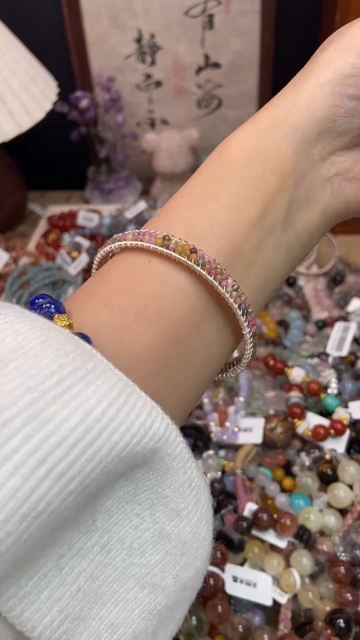 未镶嵌手链碧玺545