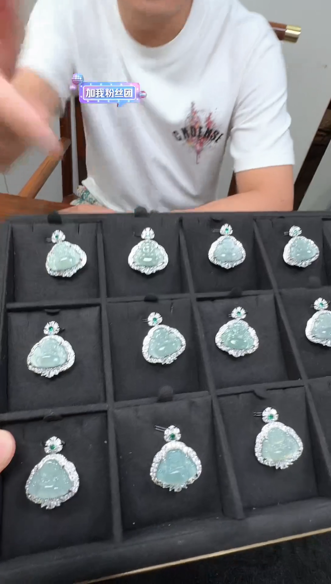 翡翠未镶嵌颈饰【JQ】翡翠吊坠（多样性发其一）