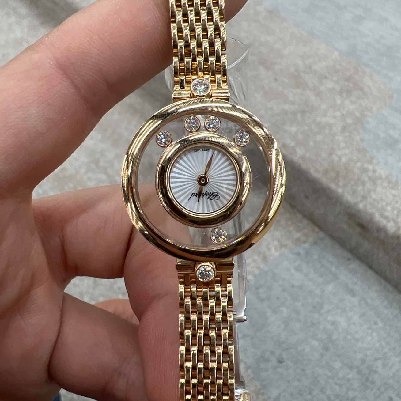 99新 Chopard/萧邦 表展/DIAMONDS系列209416-5001腕表/WHP032472