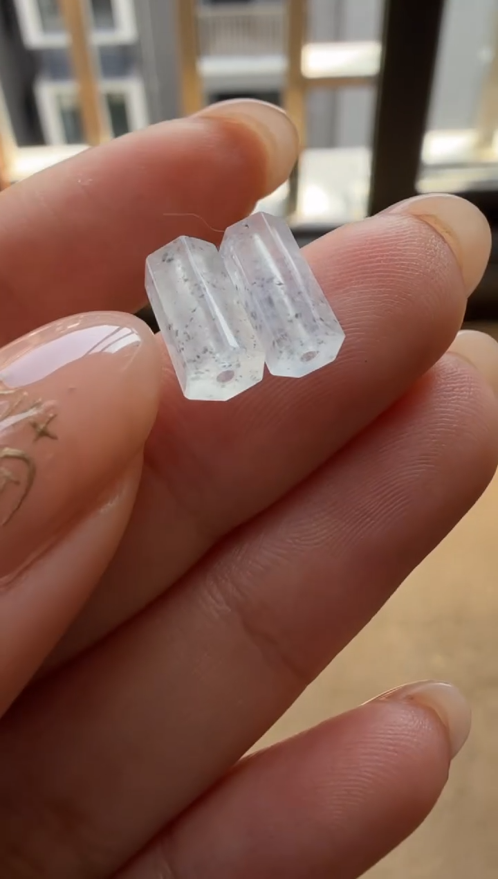 未镶嵌定制翡翠9.4*4.1/550+55