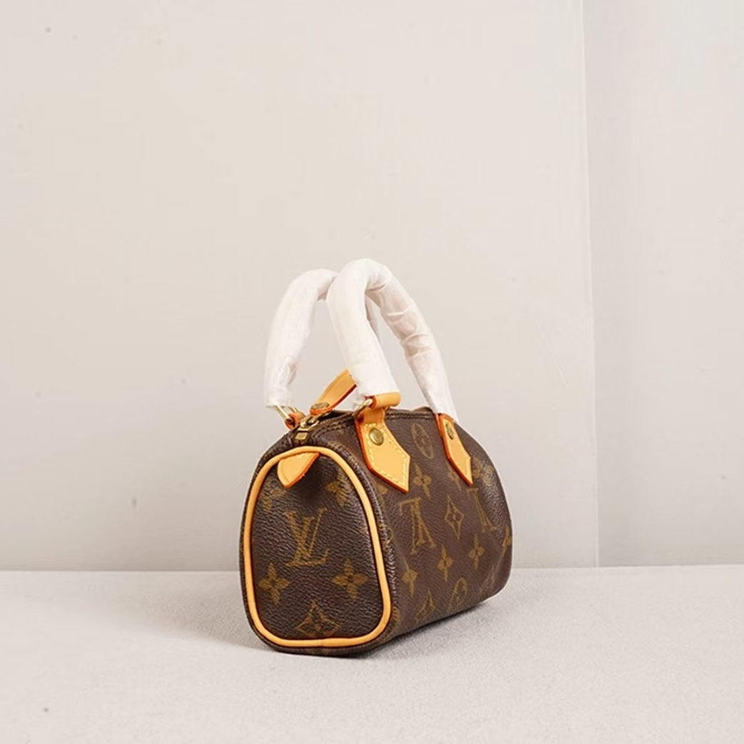 99新 LouisVuitton/路易威登 正品LV老花spmini单肩包 可过检