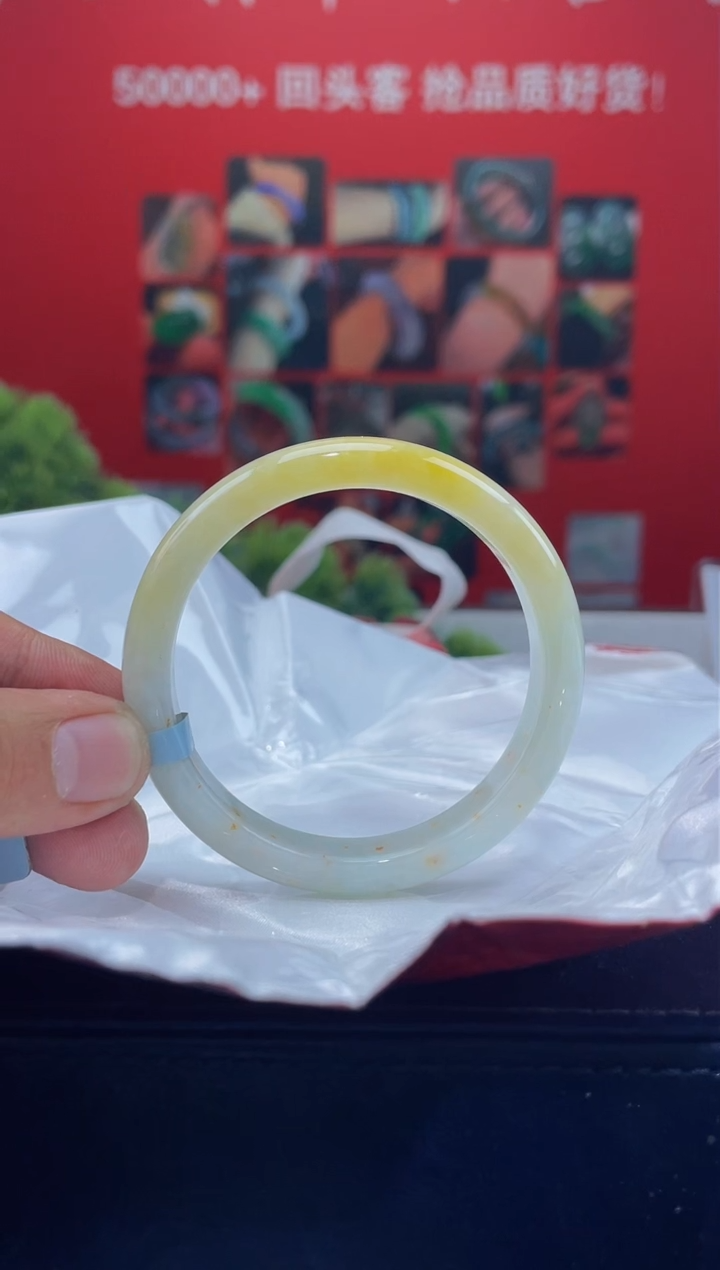 翡翠手镯未镶嵌手镯8
