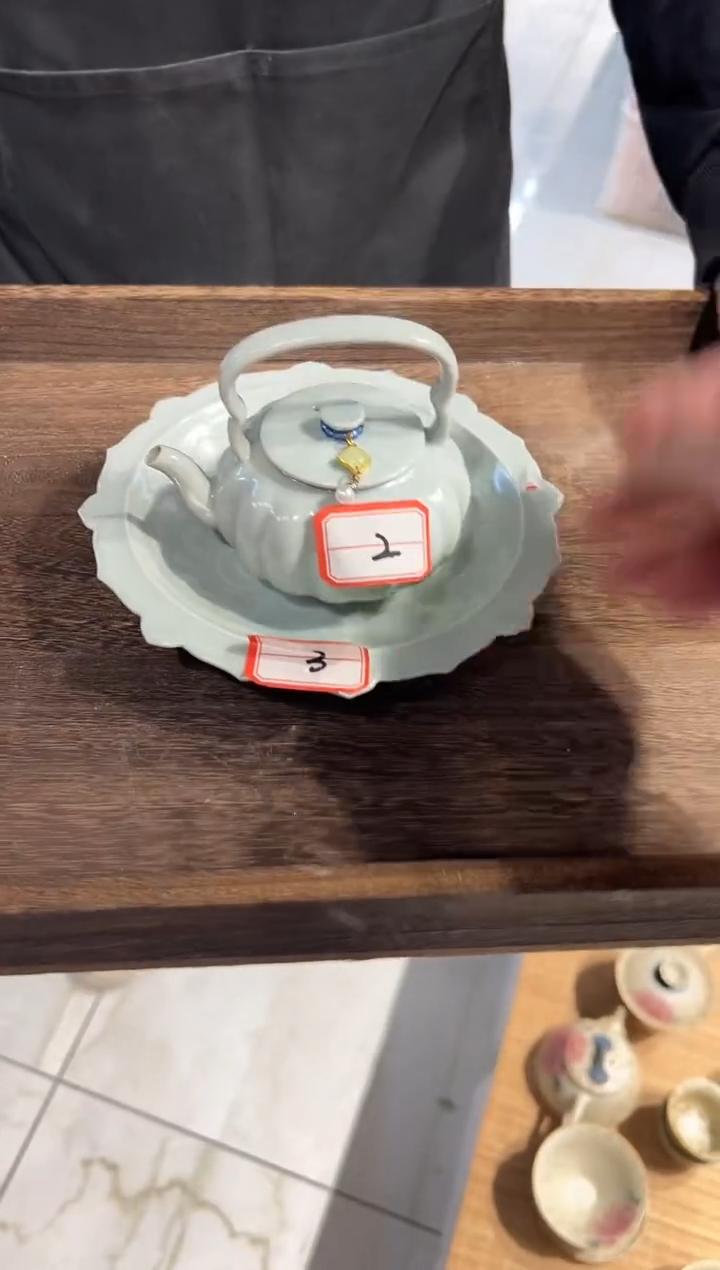 瓷片瓷北溪堂茶具 正品