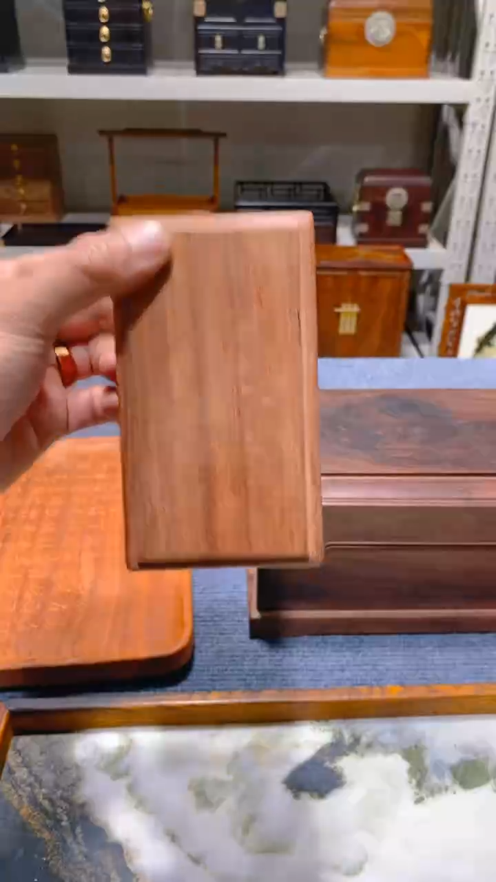 【闪购商品】木缅甸花梨  大果紫檀  小抽拉盒