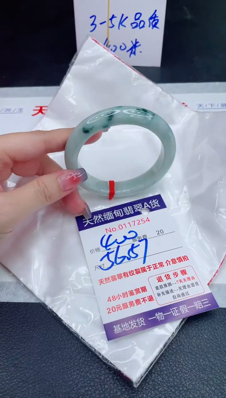 未镶嵌手镯翡翠400.00