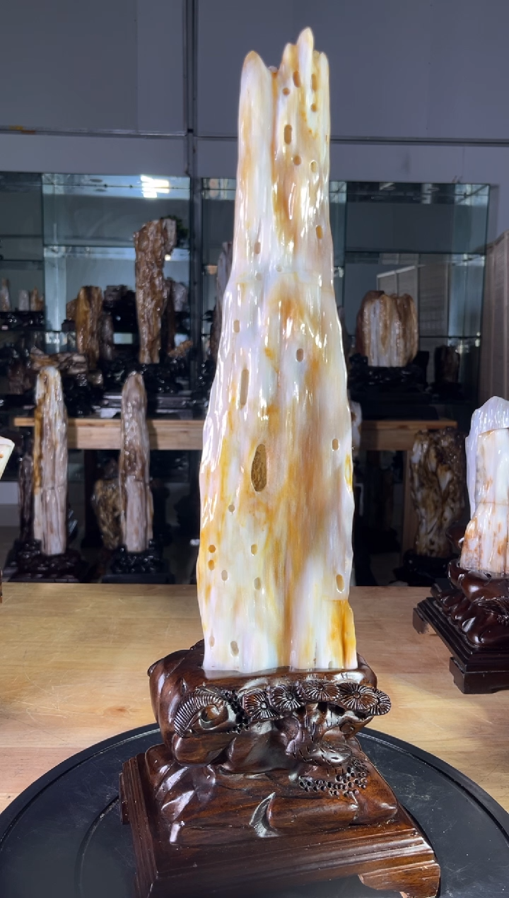 【闪购商品】硅化玉珠宝奇石未镶嵌1