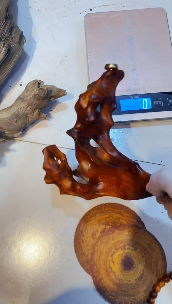 柏木（崖柏）3倒流香北太行崖柏手把件手串