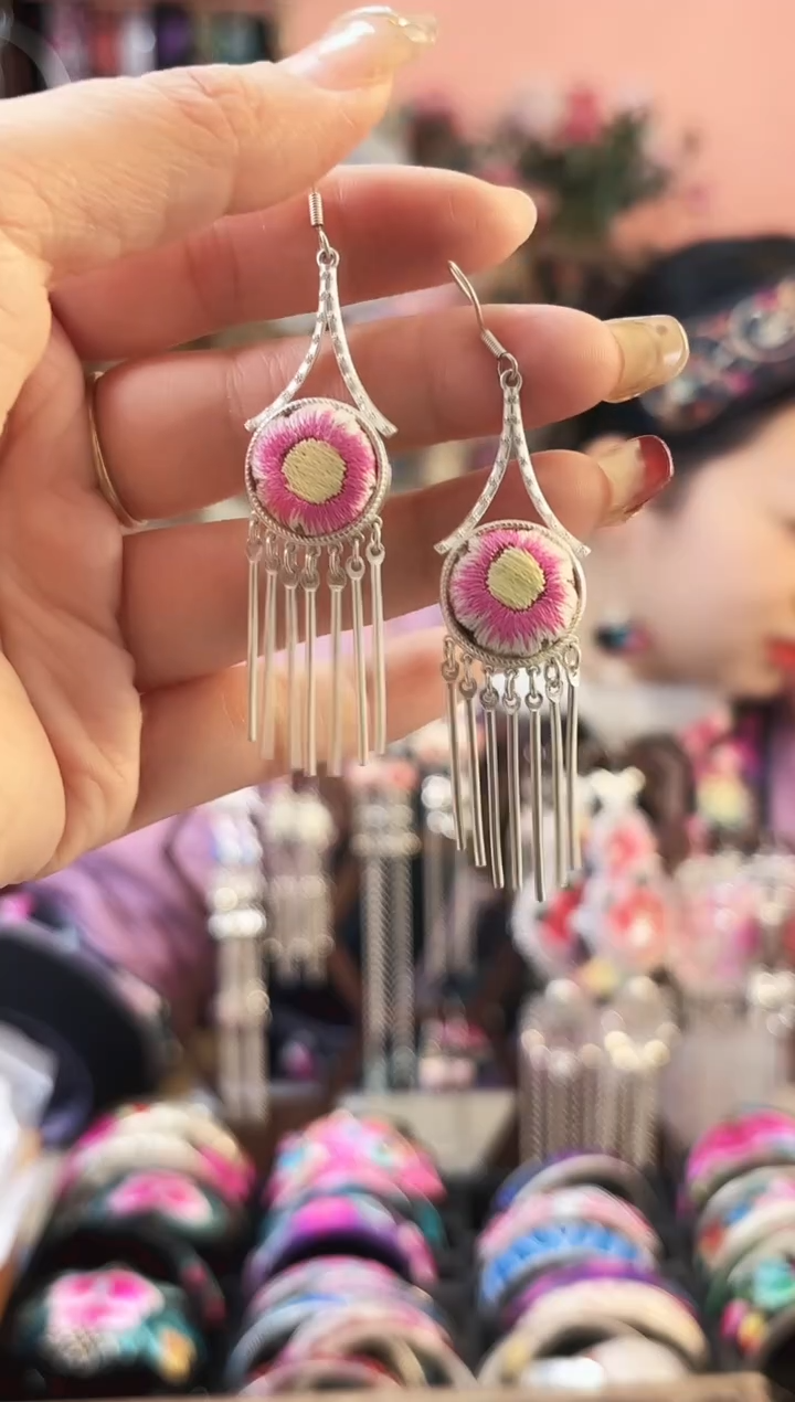 艺枝独绣手工饰品40