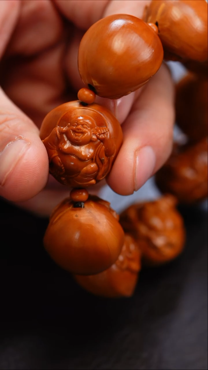 【闪购商品】橄榄核吊坠苏工橄榄核