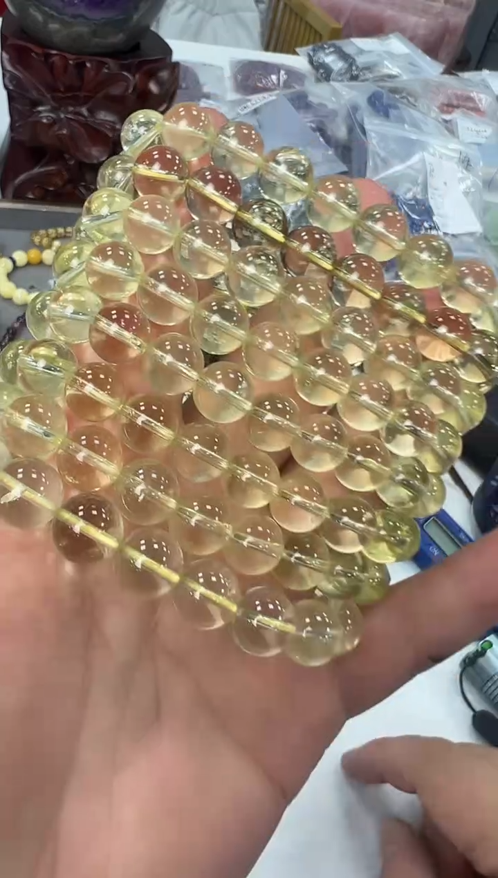 【闪购商品】水晶手链未镶嵌XL3040约10mm多样性发一件