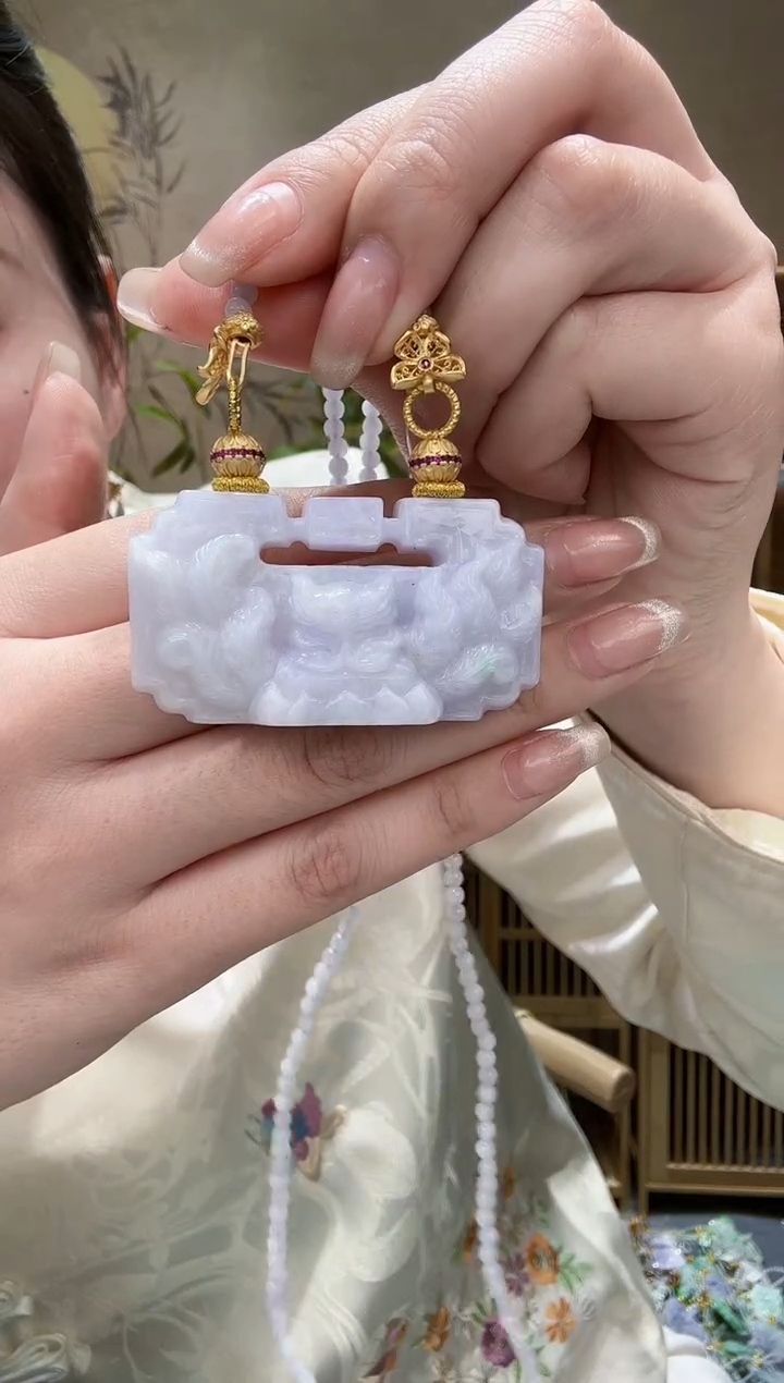 【闪购商品】翡翠颈饰未镶嵌吊坠