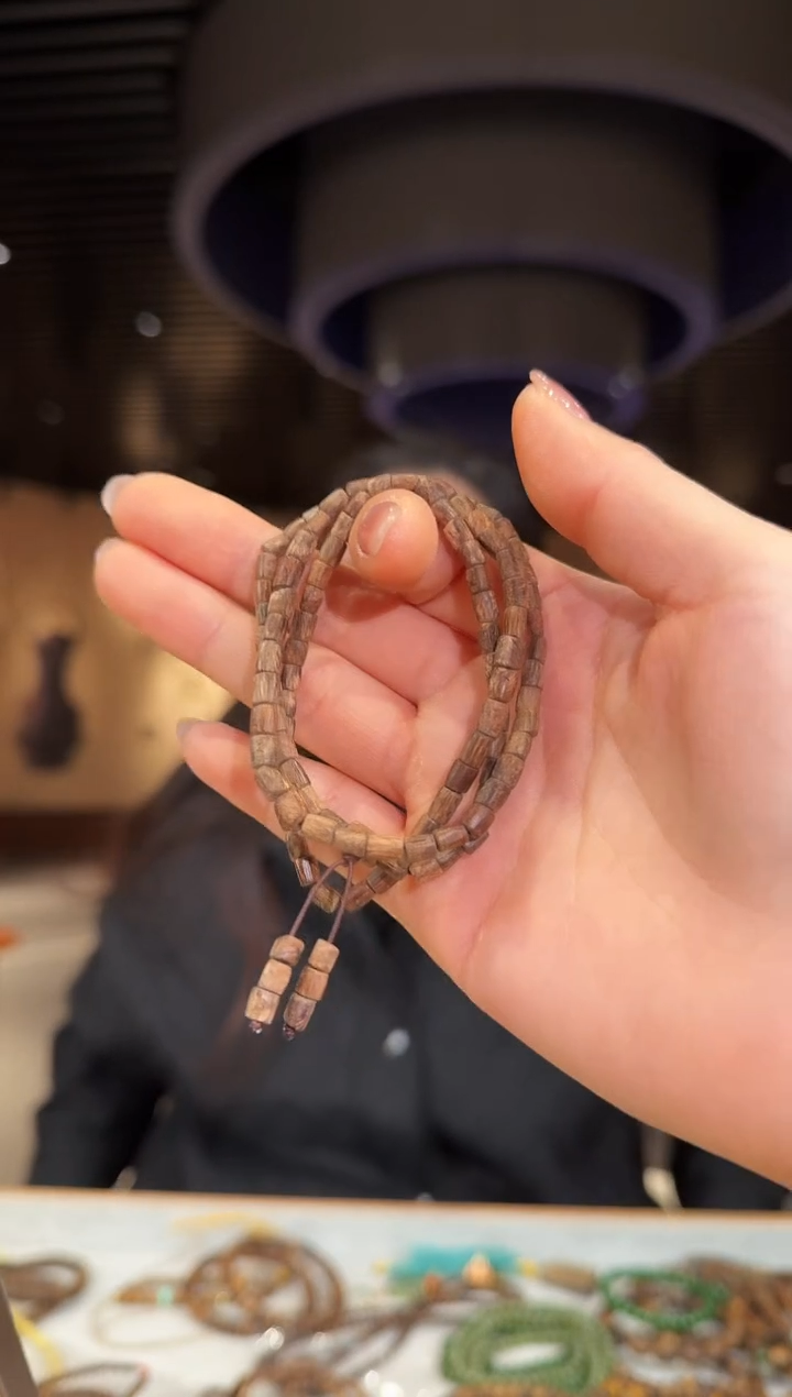 【闪购商品】沉香手串多圈随形达拉干沉水（多样性发其一）