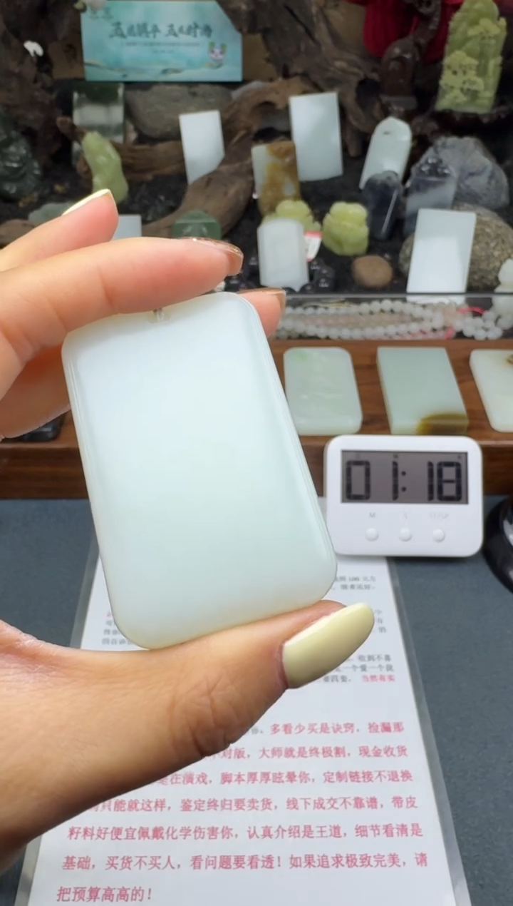 【闪购商品】和田玉颈饰未镶嵌筱筱