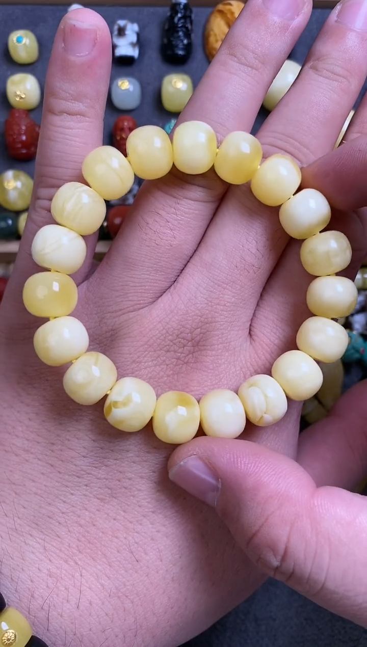 【闪购商品】蜜蜡珠宝奇石未镶嵌12mm