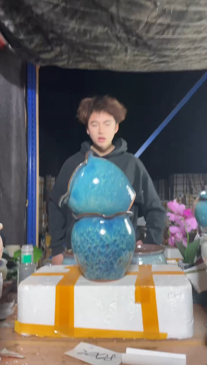 紫砂花盆宜兴紫砂粗陶花盆18-17