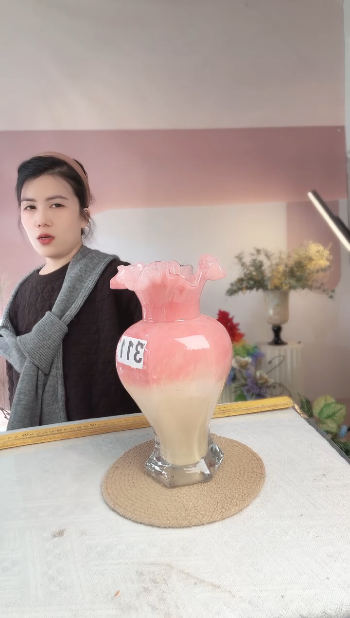 112直播玻璃花瓶