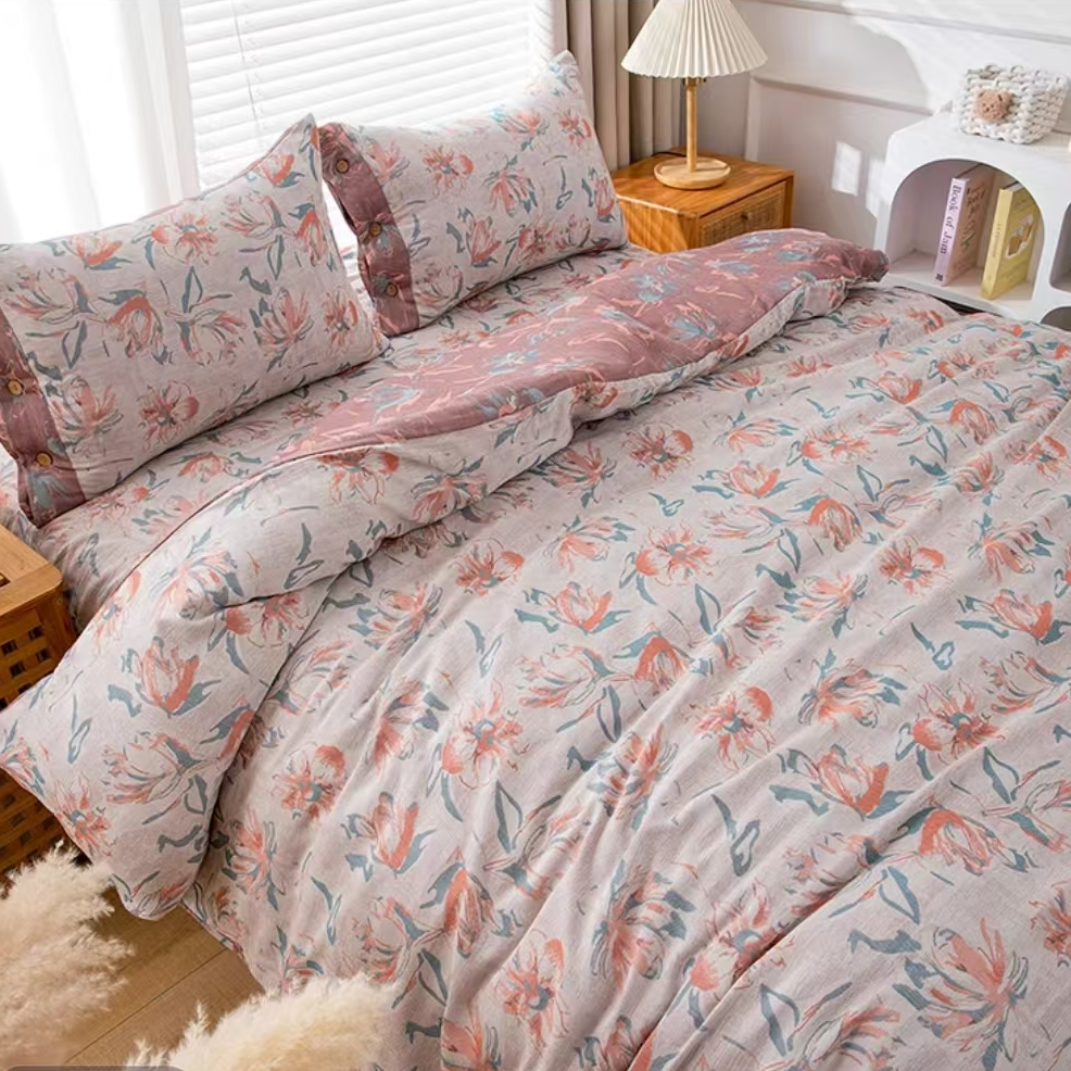 【禧礼-单人被】120cm*150cm 纯棉简约舒适提花床品