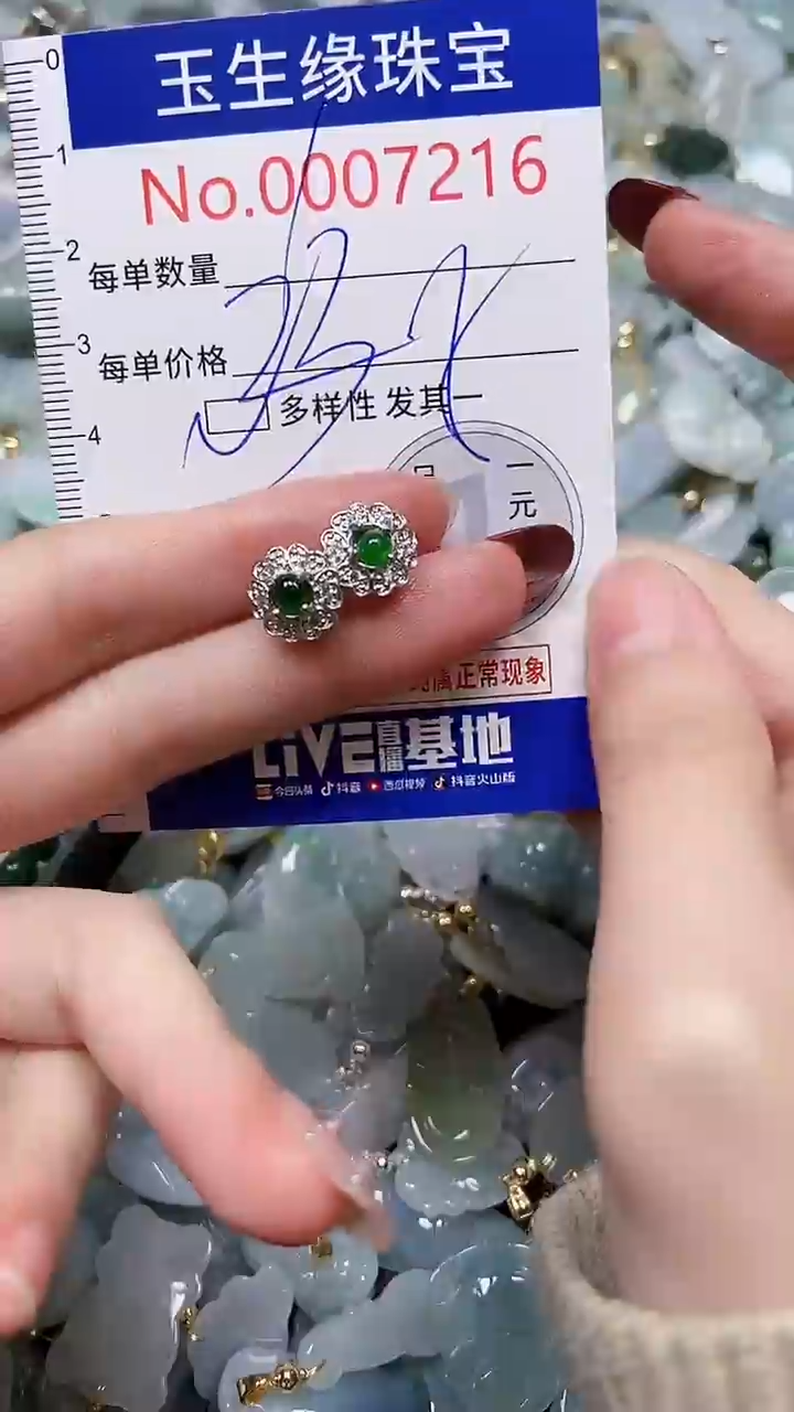 【闪购商品】翡翠颈饰未镶嵌闪购00007216多样性发其一