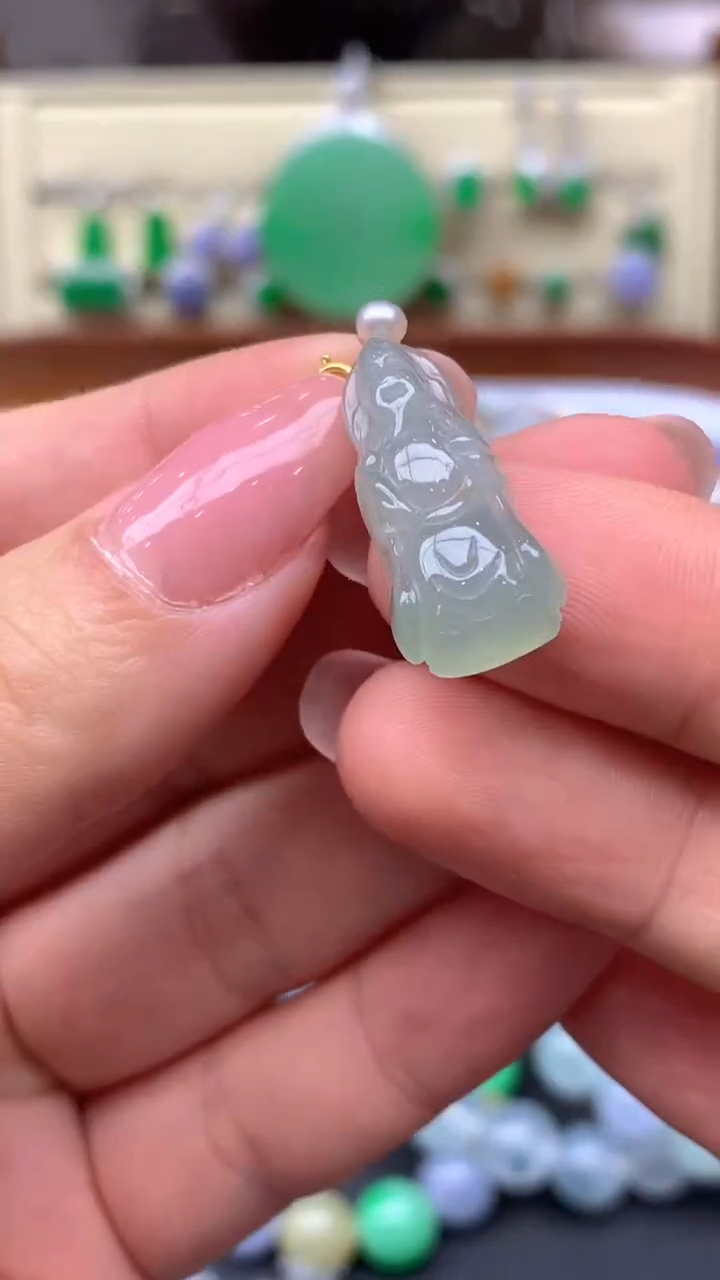 【闪购商品】翡翠颈饰未镶嵌5-天然翡翠