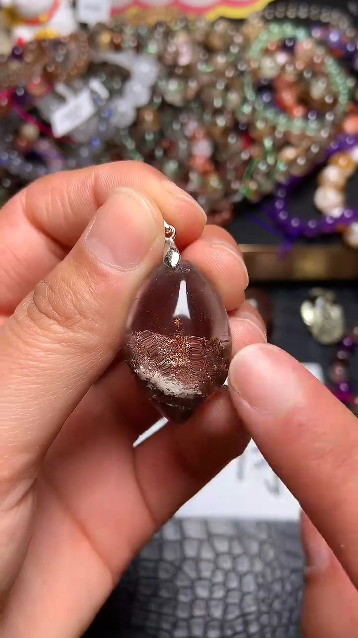 【闪购商品】水晶吊坠(赠链)未镶嵌06