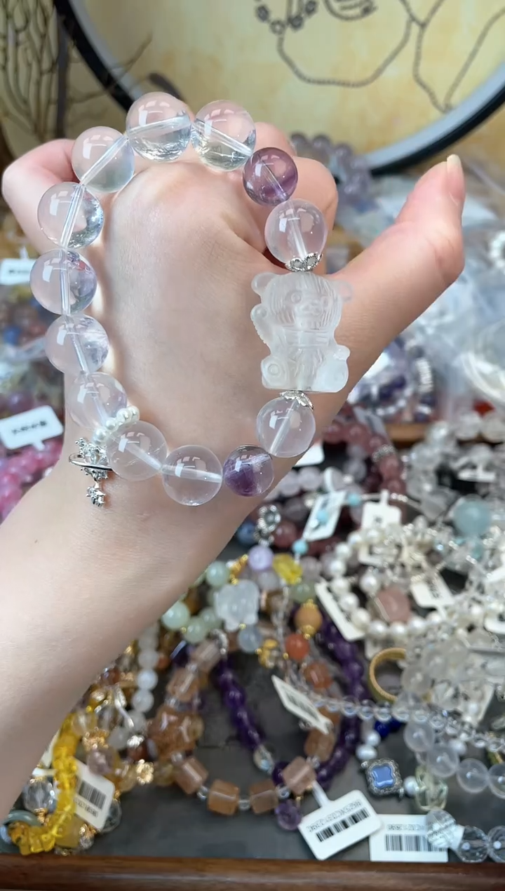 【闪购商品】水晶手链未镶嵌369手串