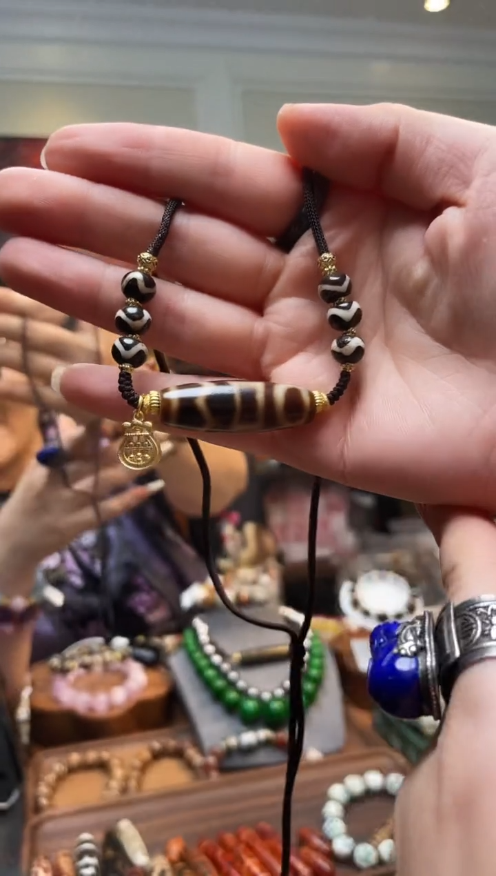 【闪购商品】柏香籽/百香籽吊坠0308-7黑金息增怀诛项链