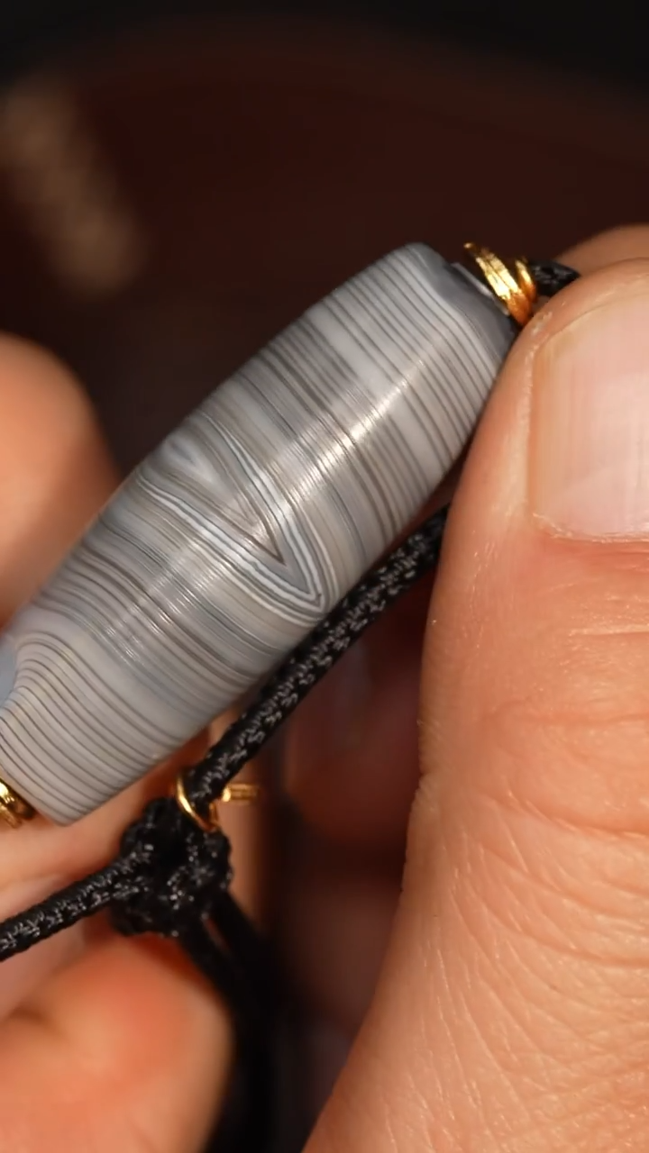 未镶嵌颈饰玛瑙/玉髓冲赛康胡子哥，DIY一155