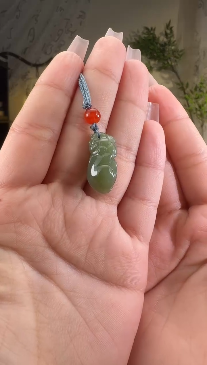 【闪购商品】和田玉颈饰未镶嵌貔貅