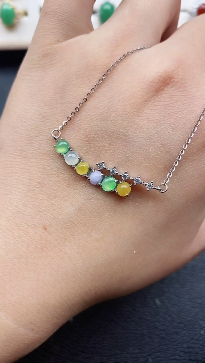 【闪购商品】翡翠戒指银S925镶嵌1111