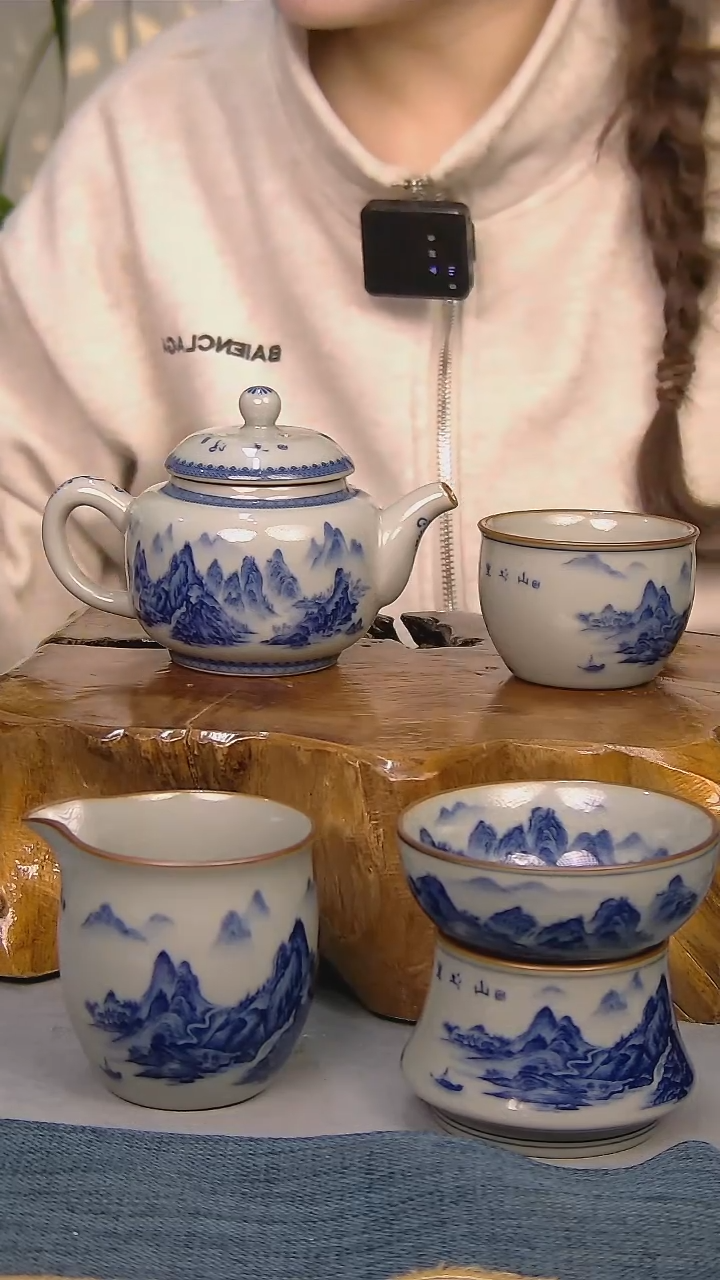 【闪购商品】简装家用款4件套 陶瓷家用茶具系列