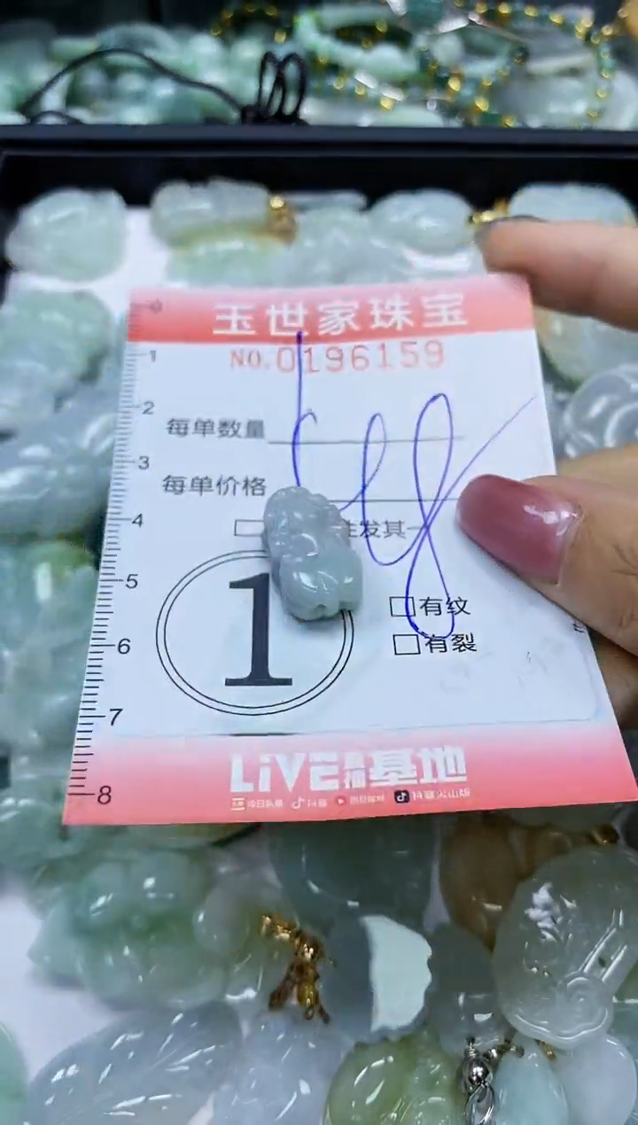 【闪购商品】翡翠颈饰未镶嵌闪购0196159