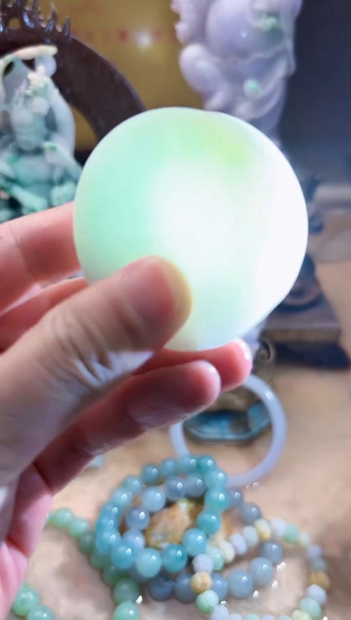 未镶嵌挂件翡翠A货张麦9188