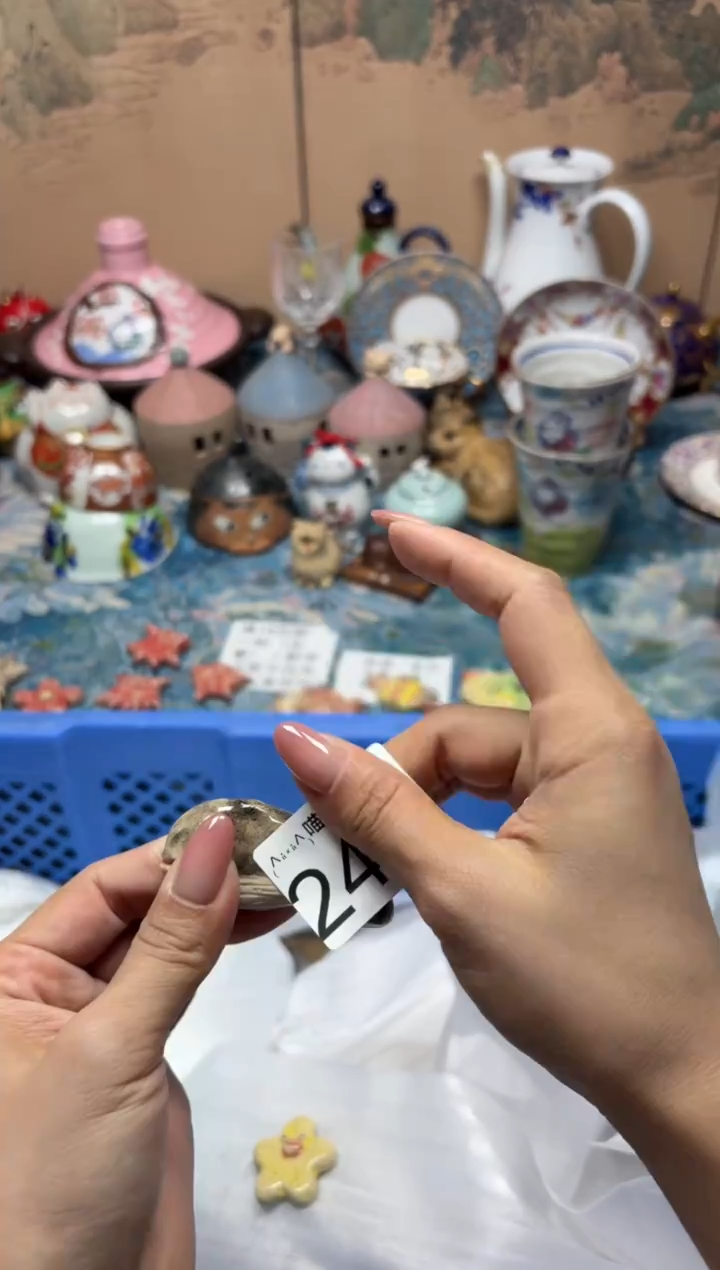 手工艺品钧瓷硬****呱246