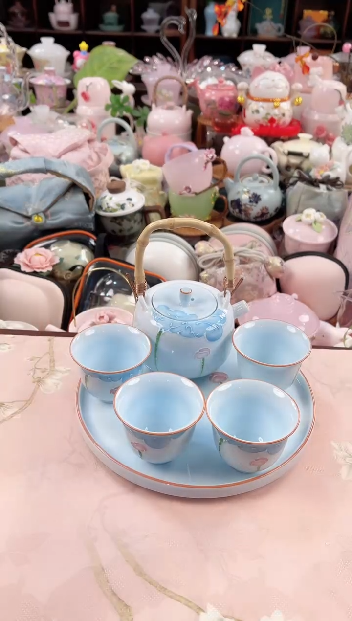 【闪购商品】瓷片茶具：库存仅剩1件