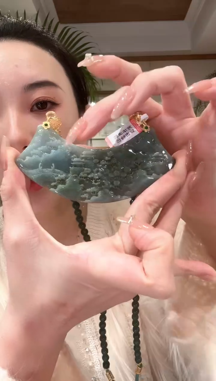 【闪购商品】翡翠颈饰未镶嵌国风