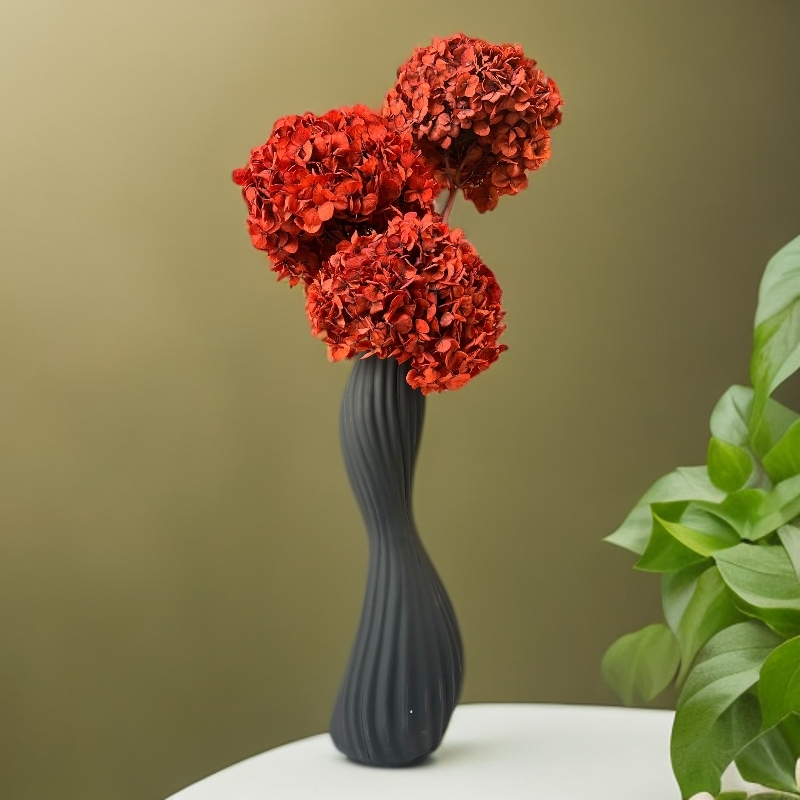 【安哥拉红绣球专属】永生花绣球花节日花单插室内居家装饰真花