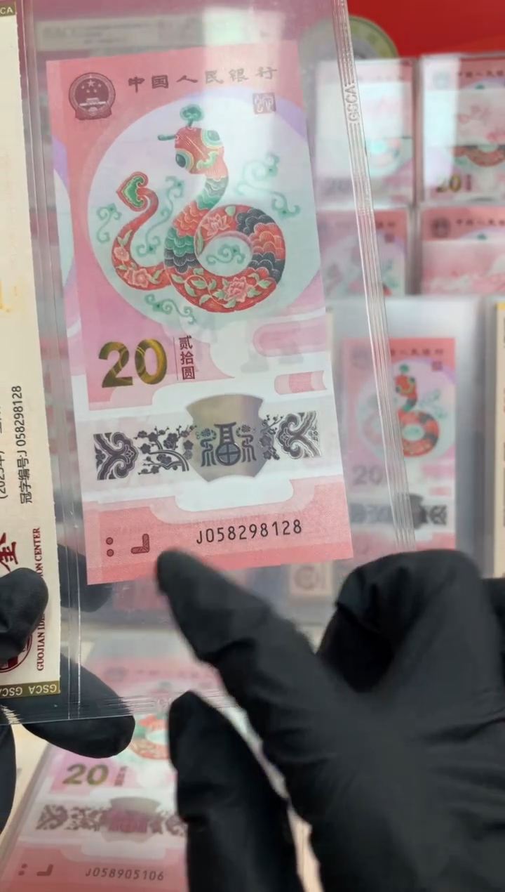 【闪购商品】塑料蛇钞 真钞【单张】8128